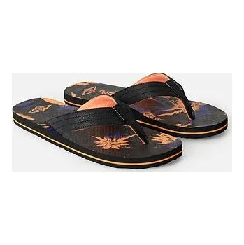 Dámské žabky žabky Rip Curl RIPPER BLOOM OPEN TOE Black/Orange velikost 41.0
