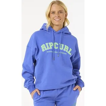 Dámské oblečení Mikina Rip Curl VARSITY HOODIE Ocean velikost M
