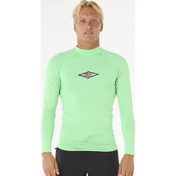 Pánské tričko lykra Rip Curl RAW ENERGY UPF PERF L/S Neon Green velikost M