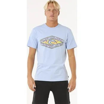 Pánská móda tričko Rip Curl REFILL TEE Ice Blue velikost L