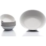 Thun 1794 Kompotová souprava, český porcelán, Opal/Angelika, bílá, Thun, 7 d.