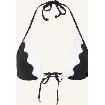 Dámské oblečení Seafolly Dámský Trojúhelníkový Horní Díl Bikin Gia, černá, 40