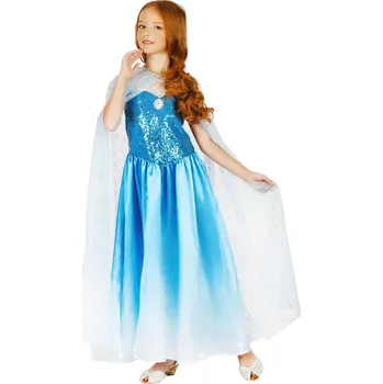 GodanElsa - dětský kostým ledová princezna Velikost: M 5-6 let