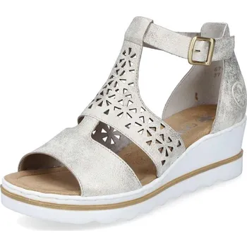 Dámské sandále Dámské sandály RIEKER 67481-60 béžová S4 42