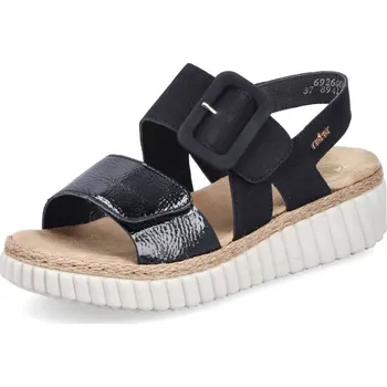 Dámská obuv Dámské sandály RIEKER 69260-00 černá S5 42