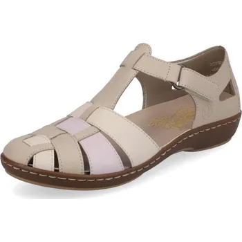 Dámské sandále Dámské sandály RIEKER 45869-60 béžová S5 41