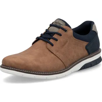 Pánské polobotky Pánské polobotky RIEKER 14459-24 hnědá S5 46