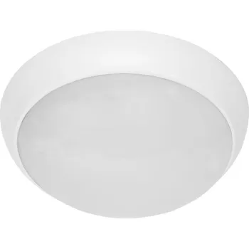 Plafoniera SATURN bílá matná 1x75W E27 230V IP54 124143