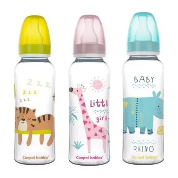 Canpol babies Lahev s potiskem AFRIKA 250ml