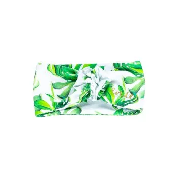 Kojenecká čepice enie baby Dětská čelenka Happy 9-12m Tropical Leaves