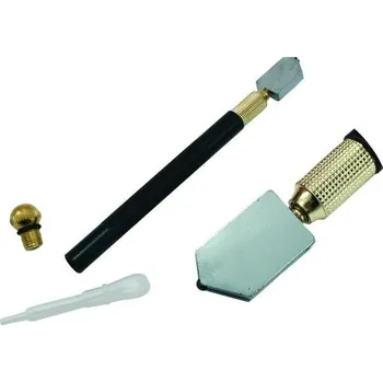 Pracovní nůž NŮŽ NA ŘEZÁNÍ SKLA OLEJOVÝ NA SKLO ZRCADLA ŘEZAČKA