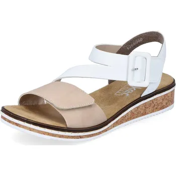 Dámské sandále Dámské sandály RIEKER V3660-60 béžová S5 42