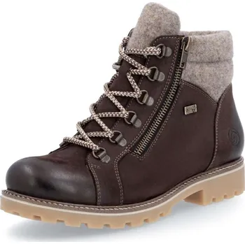 Dámské kozačky Rieker Dámská kotníková obuv REMONTE D7478-25 hnědá W4 37