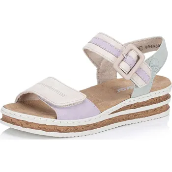 Dámské sandále Dámské sandály RIEKER 62900-90 béžová S5 37