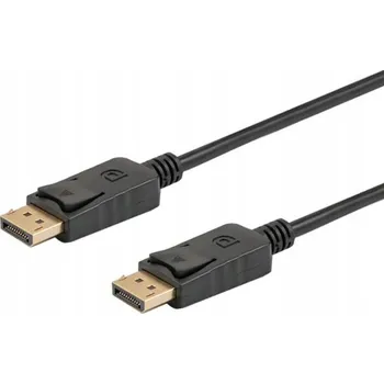 Video kabel Kabel DisplayPort Savio CL-136 2 m černý
