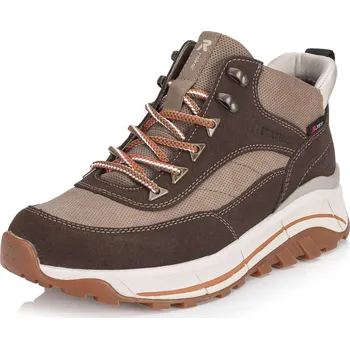 Dámské kozačky Dámská kotníková obuv RIEKER REVOLUTION W0067-20 hnědá W4 37