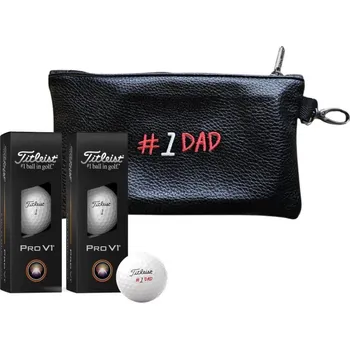 Golfový míček Titleist Pro V1 Fathers's Day golfové míčky, 6ks + kapsička