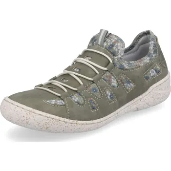 Dámská obuv Dámské tenisky RIEKER 54560-52 zelená S5 37