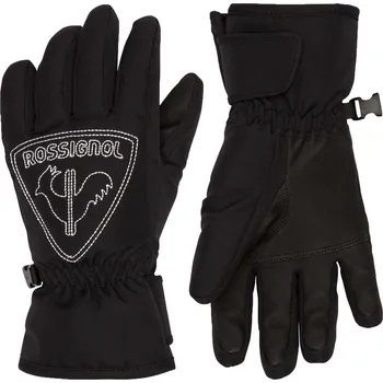 ROSSIGNOL Dětské lyžařské rukavice Jr Rooster G 14 LET ČERNÁ