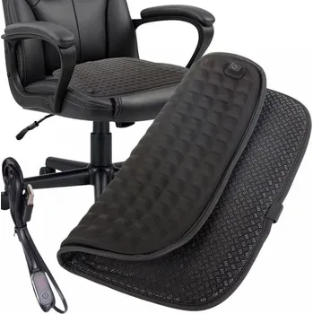 Polštář VYHŘÍVANÁ VYHŘÍVACÍ AUTOMOBILOVÁ PODLOŽKA NA KŘESLO SEDADLO DO KANCELÁŘE AUTO USB