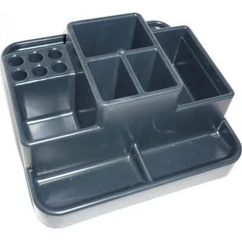 Stojan na vizitku Kancelářský stolní stojan na kancelářské potřeby - otáčecí