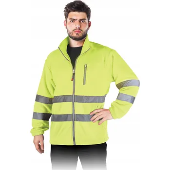 Pánské oblečení Mikina fleecová žlutá Reis POLSTRIP Y vel. XXL