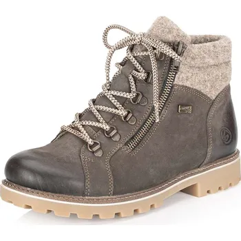 Dámské kozačky Rieker Dámská kotníková obuv REMONTE D7478-45 šedá W4 38