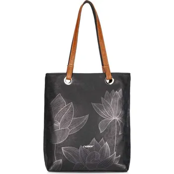 Kabelka Dámská kabelka RIEKER C2432-021-152/19-KWT černá W5 -UNI-