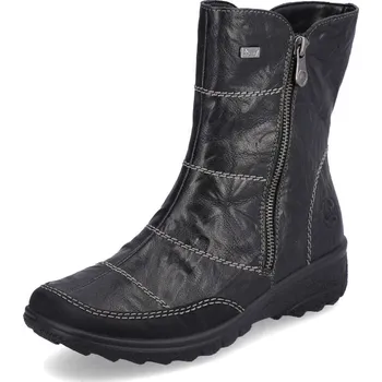 Dámské kozačky Dámská kotníková obuv RIEKER Z7055-00 černá W4 42