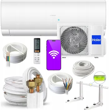 Klimatizace Nástěnná klimatizace HAIER Flexis Plus White Matt 7kW + instalační sada 3m Rodigas