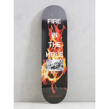 Skateboard Jacuzzi Michael Pulizzi Fire In The Hole (bkack) 8.375