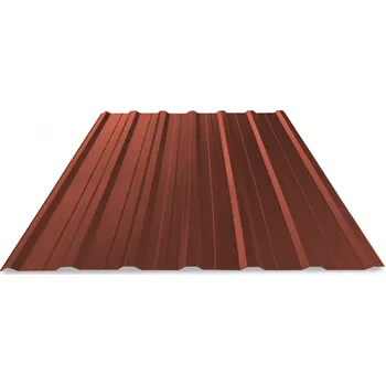 STATO Trapézový plech T18 poly - RAL 3009 - (červeno - hnědá) - 0,6x1170x2000