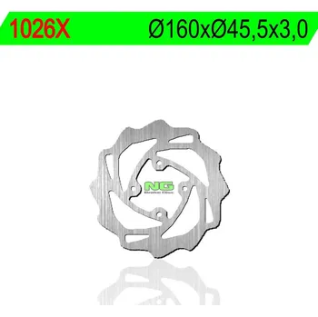 Brzda pro motocykl Brzdový kotouč NG zadní HUSQVARNA TC 65 rok 17-22