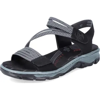 Dámské sandále Dámské sandály RIEKER 68871-00 černá S5 42