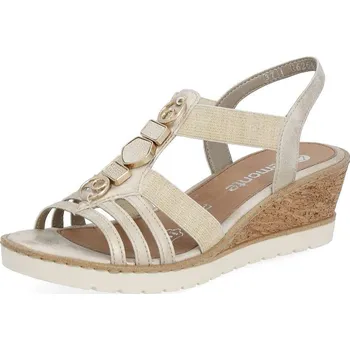 Dámské sandále Rieker Dámské sandály REMONTE R6264-90 zlatá S4 41