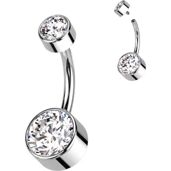 Piercing Šperky4U Piercing do pupíku - TITAN - TIT1061-C