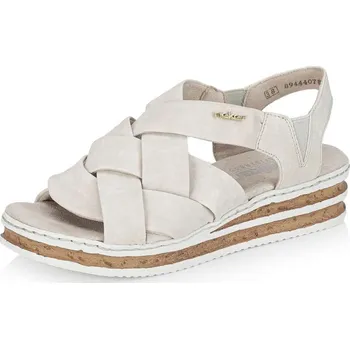 Dámské sandále Dámské sandály RIEKER 62908-60 béžová S5 42