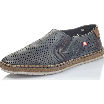 Pánské mokasíny Pánské mokasíny RIEKER B5297-14 modrá S5 43