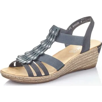 Dámské sandále Dámské sandály RIEKER 62436-14 modrá S5 41