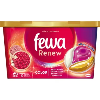 Kapsle na praní Fewa (Perwoll) Renew Color prací kapsle All-in-One 18 dávek 243 g