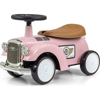 Dětské vozidlo Dětské odrážedlo Baby Mix Retro růžové