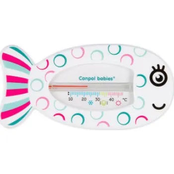 Kojenecká hygiena Canpol babies Teploměr do vany RYBA růžová