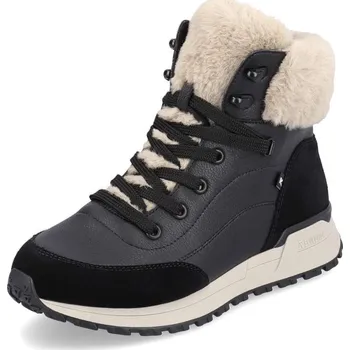 Dámské kozačky Dámská kotníková obuv RIEKER REVOLUTION W0670-00 černá W4 38