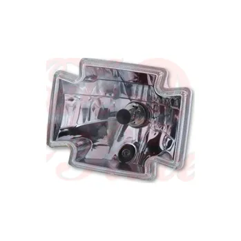 Osvětlení pro motocykl Vložka HIGHSIDER H4 GOTHIC, čiré sklo, 12V 60/55W, s parkovacím světlem, testováno na E.