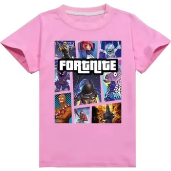 FORTNITE dětské tričko s krátkým rukávem Barva: Růžová, Velikost: 170
