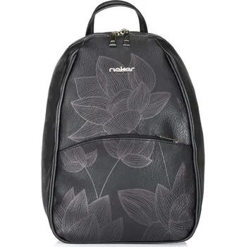 Kabelka Dámský batoh RIEKER C0241-168/19-KWT černá W5 -UNI-