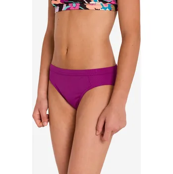 Dámské plavky DECATHLON Dívčí plavky spodní díl Alma Hao 14 LET FIALOVÁ