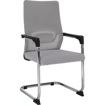 Zasedací židle KABIR, šedá - SLEVA 3% s kodem radost25