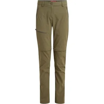 Dámské kalhoty Craghoppers Wmns NosiLife Pro Convertible Trouser III, Wild Olive - dámské kalhoty 36 + Doprava zdarma