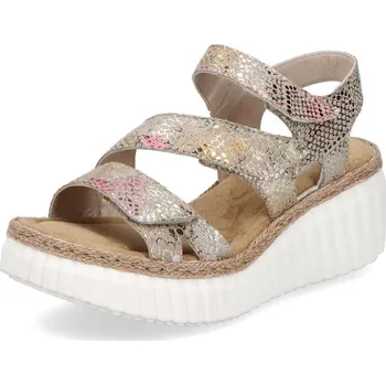 Dámské sandále Dámské sandály RIEKER 69157-90 béžová S4 41